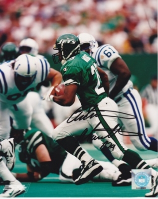 Adrian Murrell Autographed New York Jets 8x10 Photo 

