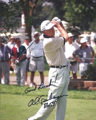Al Geiberger Autographed Golf 8x10 Photo
