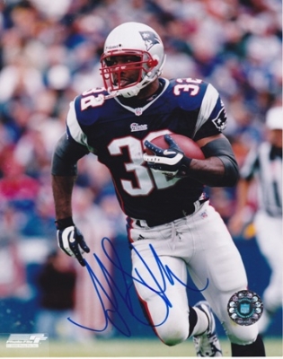 Antowain Smith Autographed New England Patriots 8x10 Photo - 2x Super Bowl champion (XXXVI, XXXVIII)
