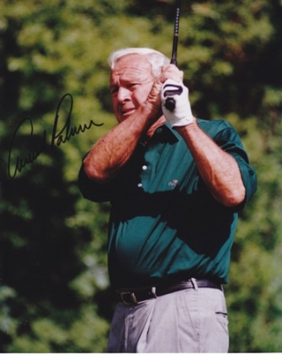 Arnold Palmer Autographed Golf 8x10 Photo
