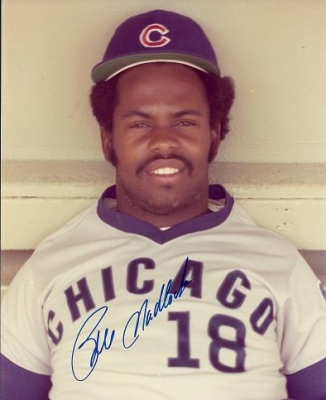 Bill Madlock Autographed Chicago Cubs 8x10 Photo
