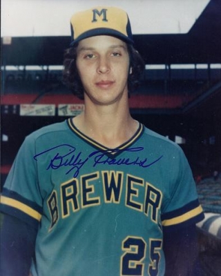 Bill Travers Autographed Milwaukee Brewers 8x10 Photo
