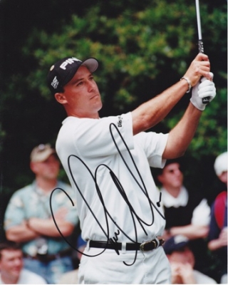Chris DiMarco Autographed Golf 8x10 Photo
