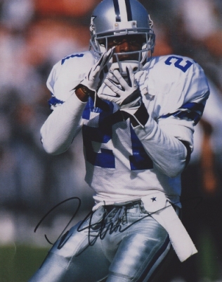 Deion Sanders Autographed Dallas Cowboys 8x10 Photo - 2x Super Bowl Champion
