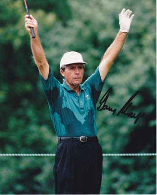 Gary Player Autographed Golf 8x10 Photo
