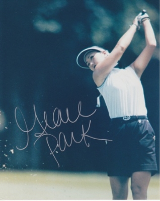Grace Park Autographed Golf 8x10 Photo
