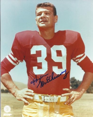 Hugh McElhenny Autographed San Francisco 49ers 8x10 Photo ~ Hall of Famer
