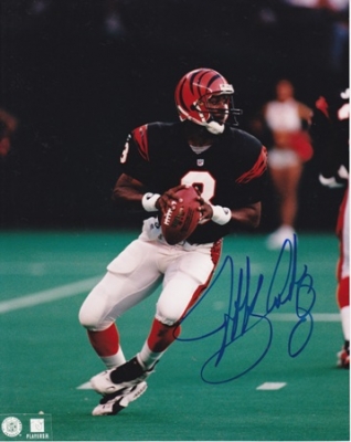 Jeff Blake Autographed Cincinnati Bengals 8x10 Photo
