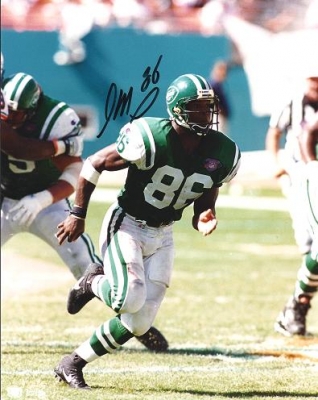 Johnny Mitchell Autographed New York Jets 8x10 Photo 
