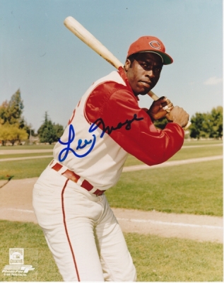 Lee Maye Autographed Cincinnati Reds 8x10 Photo - Deceased
