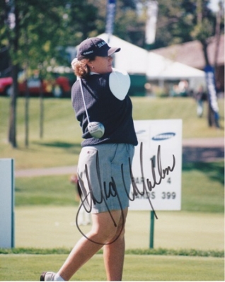 Meg Mallon Autographed Golf 8x10 Photo
