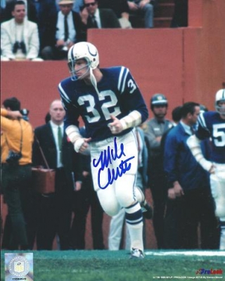 Mike Curtis Autographed Baltimore Colts 8x10 Photo 
