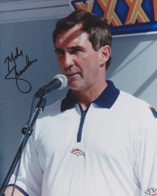 Mike Shanahan Autographed Denver Broncos 8x10 Photo
