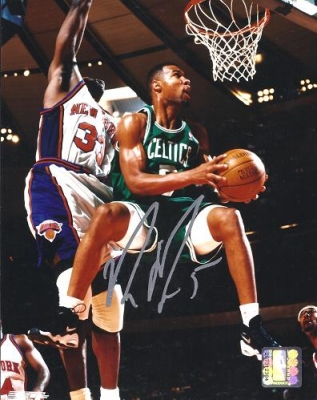 Ray Mercer Autographed Boston Celtics 8x10 Photo
