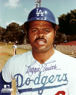 Reggie Smith Autographed Los Angeles Dodgers 8x10 Photo
