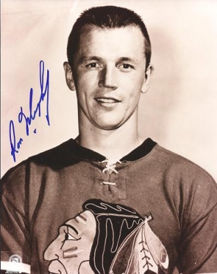 Ron Murphy Autographed Chicago Blackhawks 8x10 Photo
