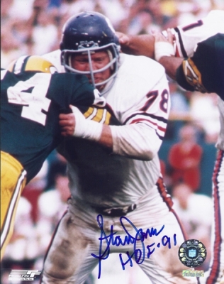 Stan Jones Autographed Chicago Bears 8x10 Photo
