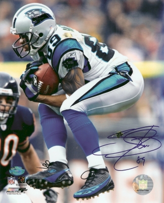 Steve Smith Autographed Carolina Panthers "Jumping" 8x10 Photo
Steve Smith has personally hand signed this Panthers 8x10 photo, with a Blue Sharpie Pen. The autographed Photo comes with The official Steve Smith Authenticity hologram on it and a Certificate of Authenticity (COA) from Steve Smith's exclusive memorabilia company.
Keywords: SS8x10Jump