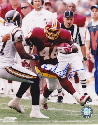 Stephen Davis Autographed Washington Redskins 8x10 Photo
