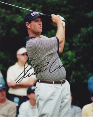 Stewart Cink Autographed Golf 8x10 Photo
