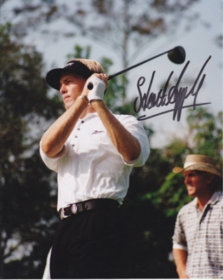 Stuart Appleby Autographed Golf 8x10 Photo
