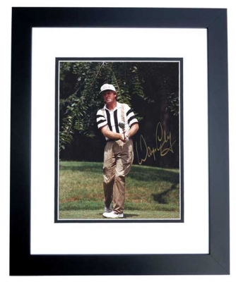 Wayne Grady Autographed Golf 8x10 Photo BLACK CUSTOM FRAME
