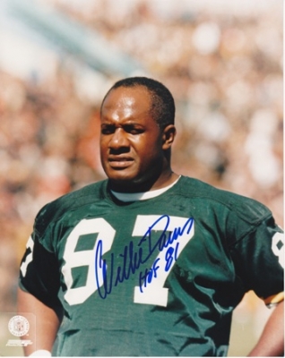 Willie Davis Autographed Green Bay Packers 8x10 Photo - Super Bowl 1 and 2 Champion - Hall of Famer
